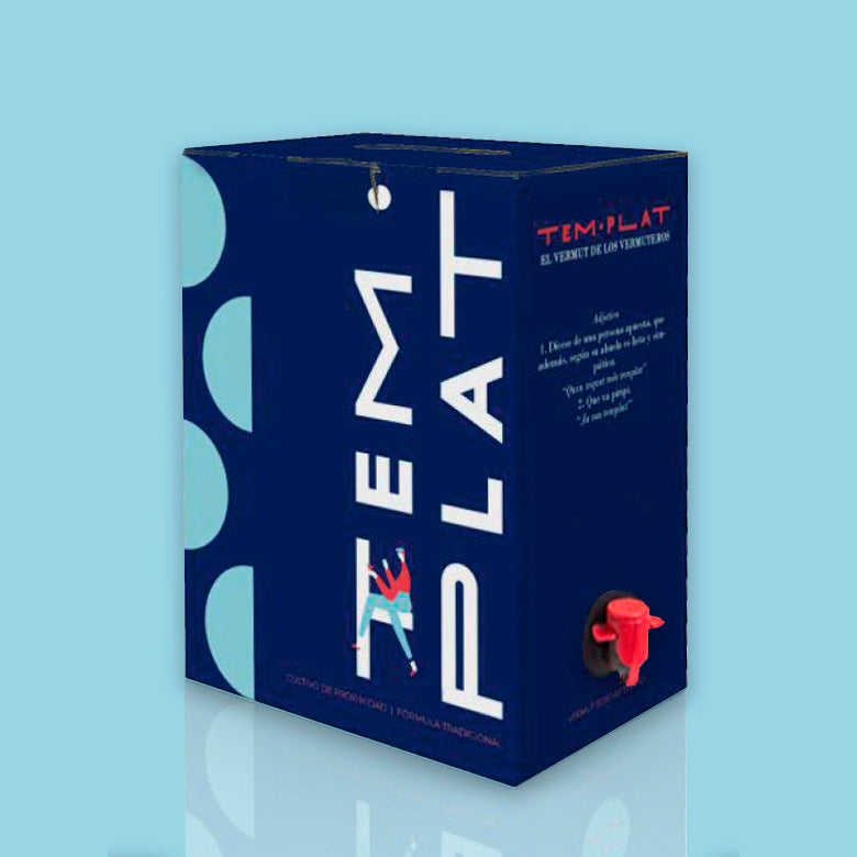 Bag in Box TEMPLAT Rojo 500 cl.