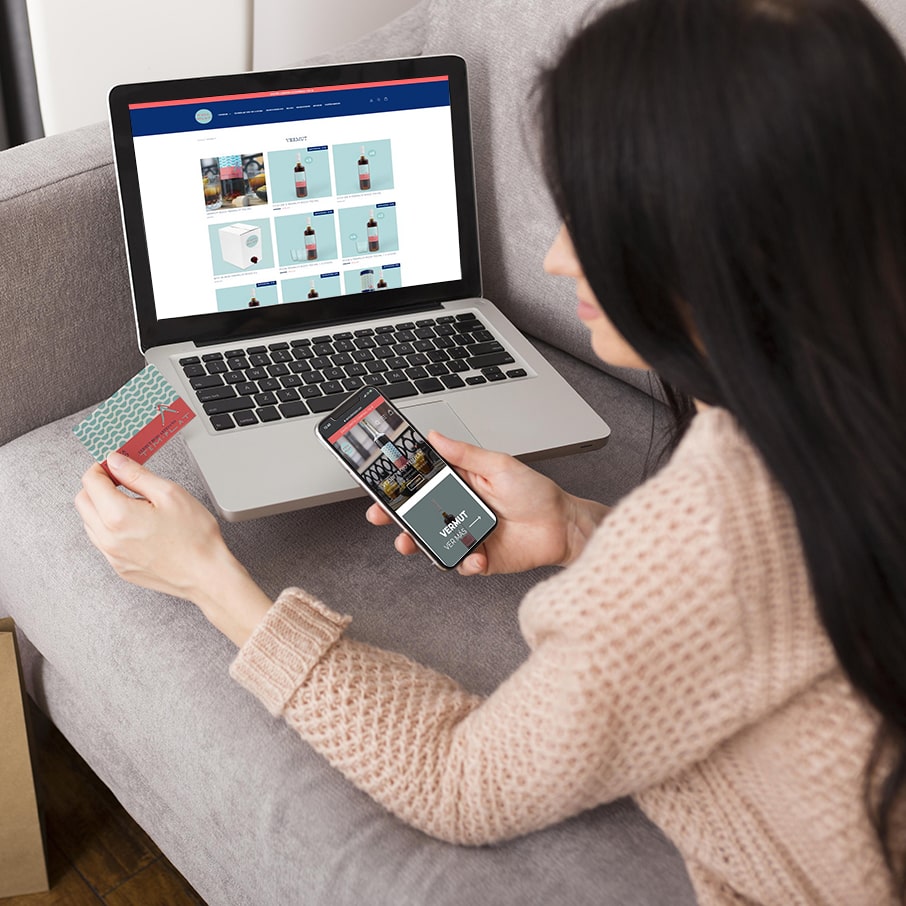 Tarjeta regalo Vermut Templat