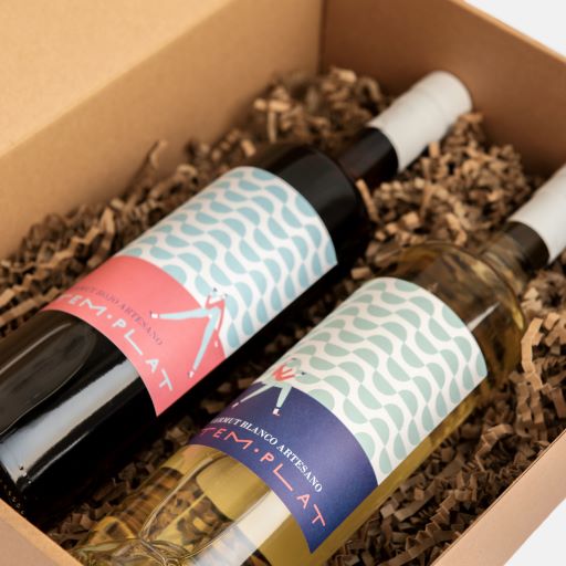 Pack TEMPLAT Rojo y TEMPLAT Blanco 750 ml.